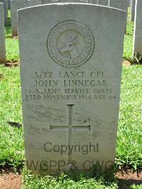 Dar Es Salaam War Cemetery - Linnegar, John